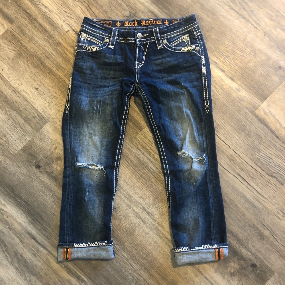 Rock Revival Capris